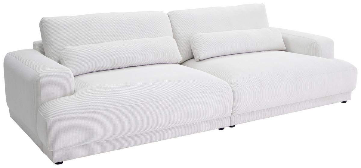 Sofa Savona - krem, Trend, tekstil (260/77/111cm) - Luca Bessoni