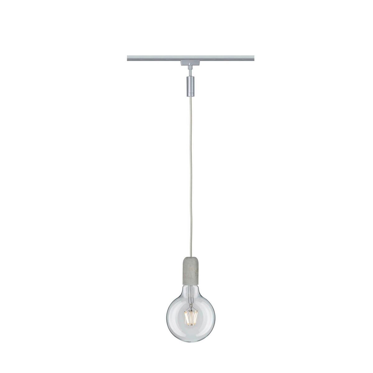 Schienensystem-Adapter Universal Pendant Adapter - Chromfarben, Basics, Metall (2,3/12,4cm) - Paulmann