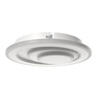 LAMPA SUFITOWA LED LEEDS *SBN* - biały, Basics, tworzywo sztuczne/metal (30/6,5cm) - Novel