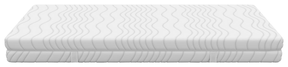 Kaltschaummatratze Nizza Comfort H3 ca. 90x200cm - Weiß, Textil (90/200cm) - Nadana