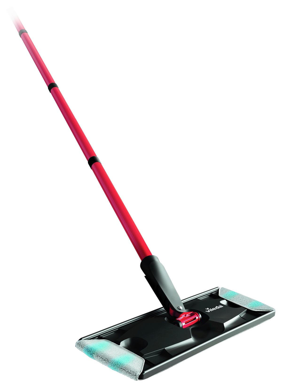 Bodenwischer H2Pro Dunkelgrau - Dunkelgrau, Basics, Kunststoff (24/18/42cm) - Vileda