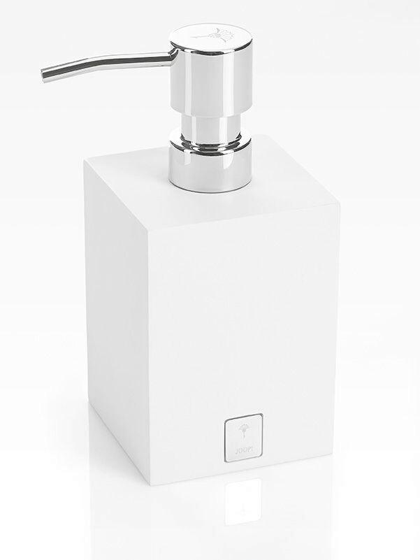 DOZOWNIK NA MYDŁO JOOP! BATHLINE - biały, Basics, tworzywo sztuczne (7,5/17/7,5cm) - Joop!