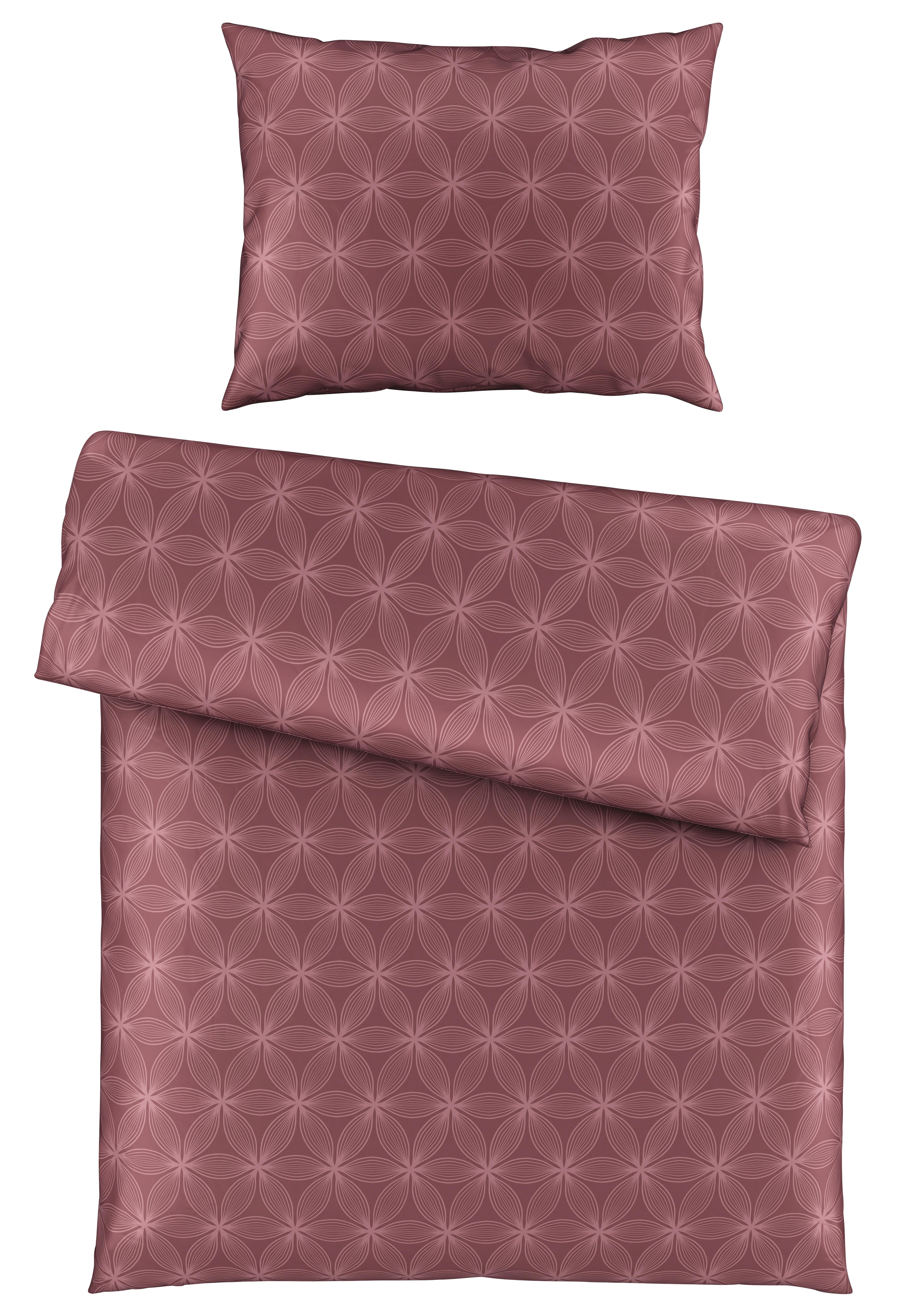 Bettwäsche Alex Design ca. 140x200cm - Beere, MODERN, Textil (140/200cm) - Premium Living