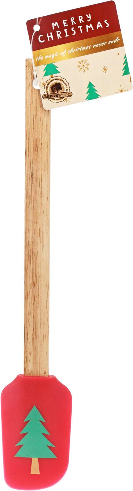 Spatula Scrapers - piros/zöld, fa (4/21cm)