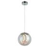 LED-HÄNGELEUCHTE MODERNI - Chromfarben/Transparent, MODERN, Glas/Kunststoff (78/25/120cm) - Mömax