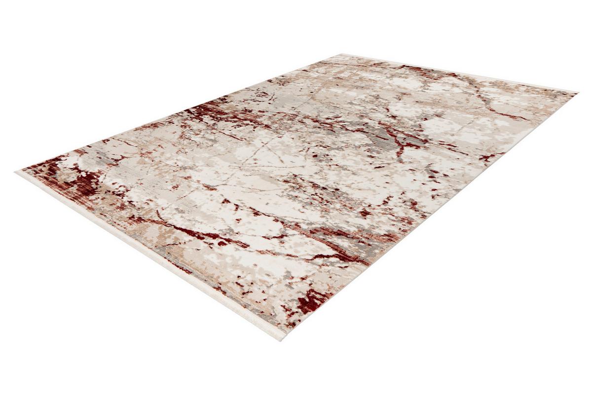 Flachwebeteppich My Memphis 381 - Rot, Basics, Textil (200/290cm)