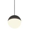 LED-HÄNGLAMPA SESTINE - vit/svart, Modern, metall/plast (11/11/150cm) - Mömax