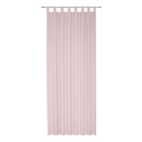 Schlaufenvorhang Ida Rosa ca. 135x245cm - Rosa, KONVENTIONELL, Textil (135/245cm) - Based