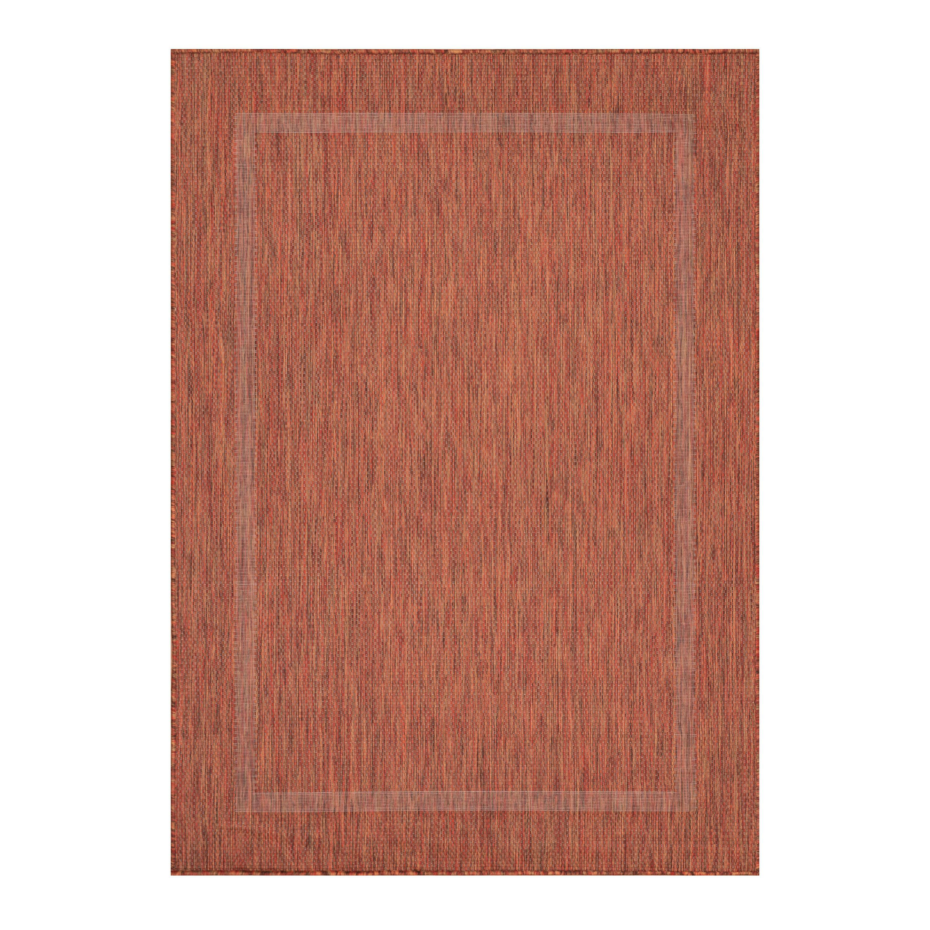 Flachwebeteppich Relax Kupferfarben ca. 120x170cm - Kupferfarben, Basics, Textil (120/170cm) - Novel