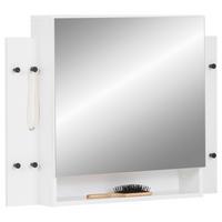 Nastavak Za Stol Sandy - bijela, Moderno, staklo/drvni materijal (83,8/64/17,5cm) - Modern Living