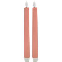 Stabkerze Rina Rosa, 2er Set - Rosa (2,2/22cm) - Mömax