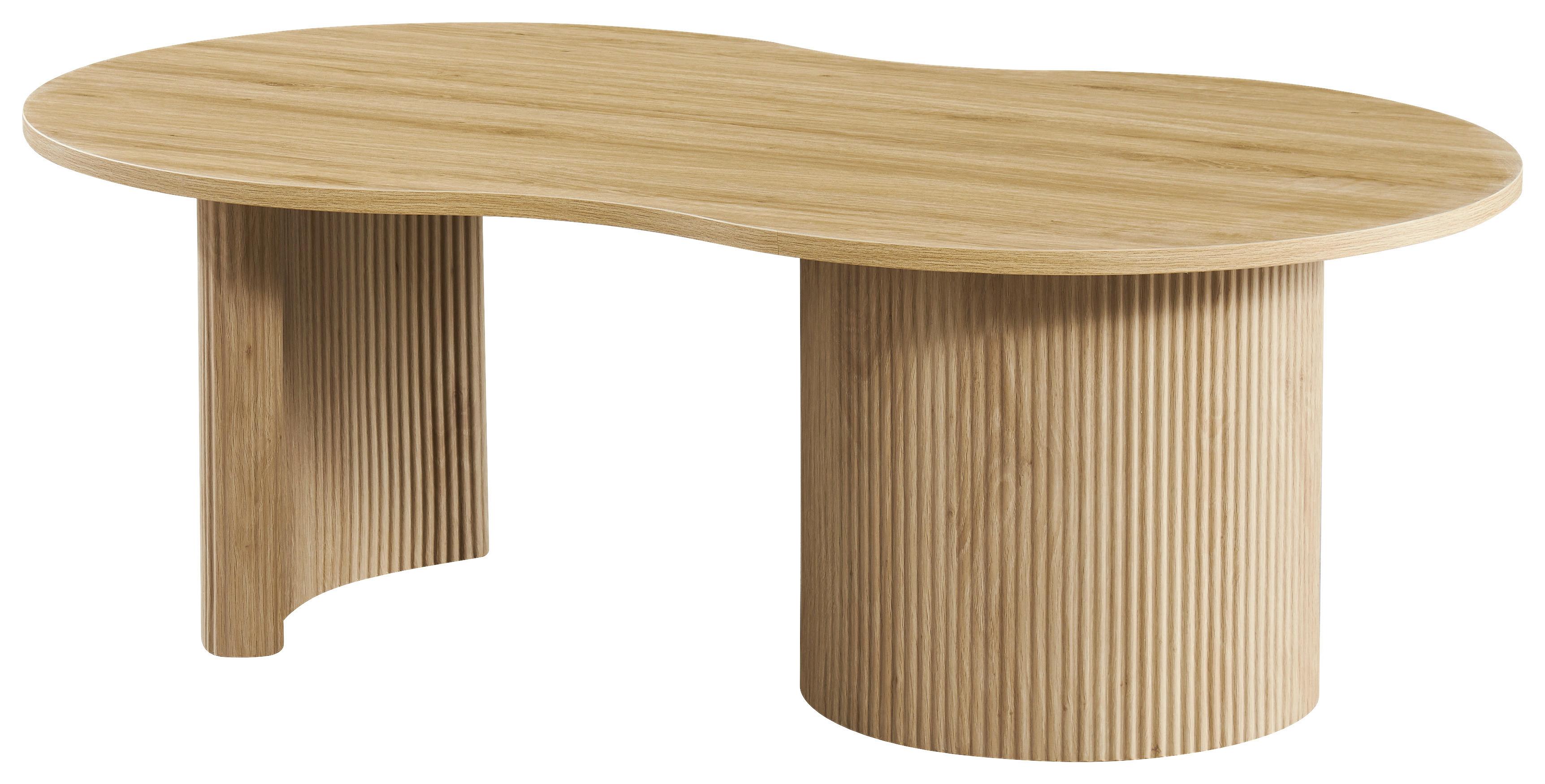 Stolić Eloise - boje hrasta, Design, drvni materijal (120/70/42cm) - Premium Living