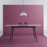 Ausziehtisch Vivian 180x90cm - Eichefarben, MODERN, Metall (90/76/140/180cm) - Mömax modern living