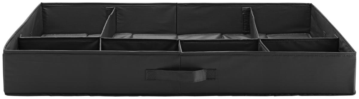 Schubladenbox Unit - L in Grau - Grau, KONVENTIONELL, Kunststoff/Textil (79,7/43,2/10,5cm) - Modern Living