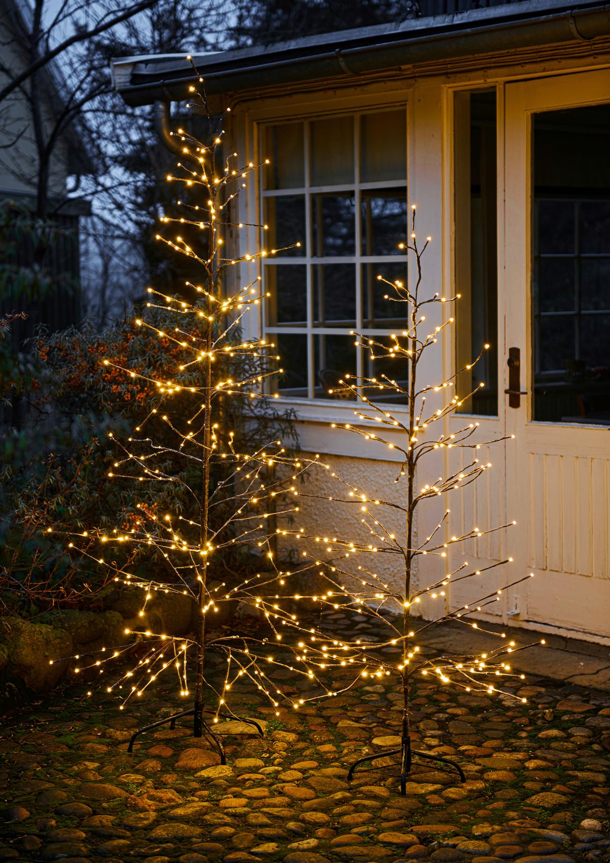 OZDOBA ŚWIETLNA 51810 ISAAC TREE - brązowy, Konventionell, tworzywo sztuczne (50/160cm)