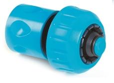 Gyorscsatlakozó Locsolótömlőhöz Stop - kék, műanyag (4cm)