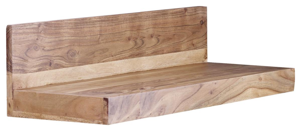 Stenski Regal Mumbai - barve akacije, Moderno, les (160/17/24cm) - MID.YOU