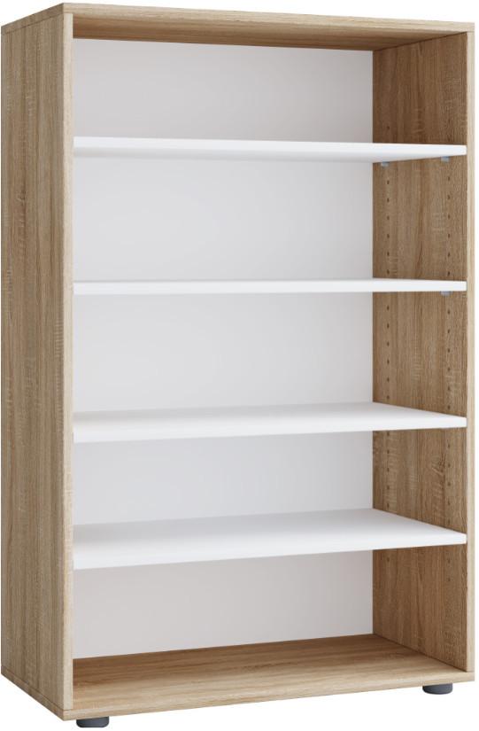 Regal Za Čevlje Lona Xl, Hrast - črna/hrast sonoma, Konvencionalno, umetna masa/leseni material (70/110/37cm) - MID.YOU