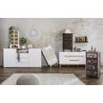 Barelement in Naturfarben - Naturfarben, LIFESTYLE, Holz/Metall (60/30/15,5cm) - Premium Living
