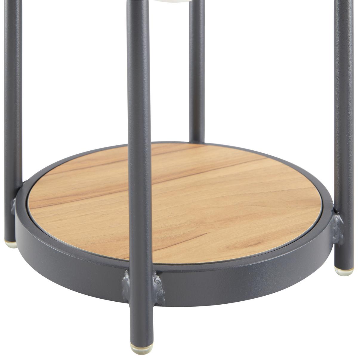 Solarleuchte Piola Schwarz Solar - Schwarz, MODERN, Kunststoff/Metall (20/29/20cm) - Bessagi Garden