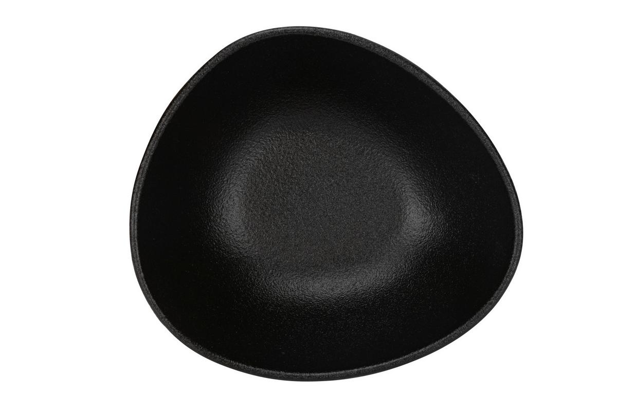 bol à tremper in Schwarz - Schwarz, Modern, Keramik (12,6/11,4/5cm) - Mömax