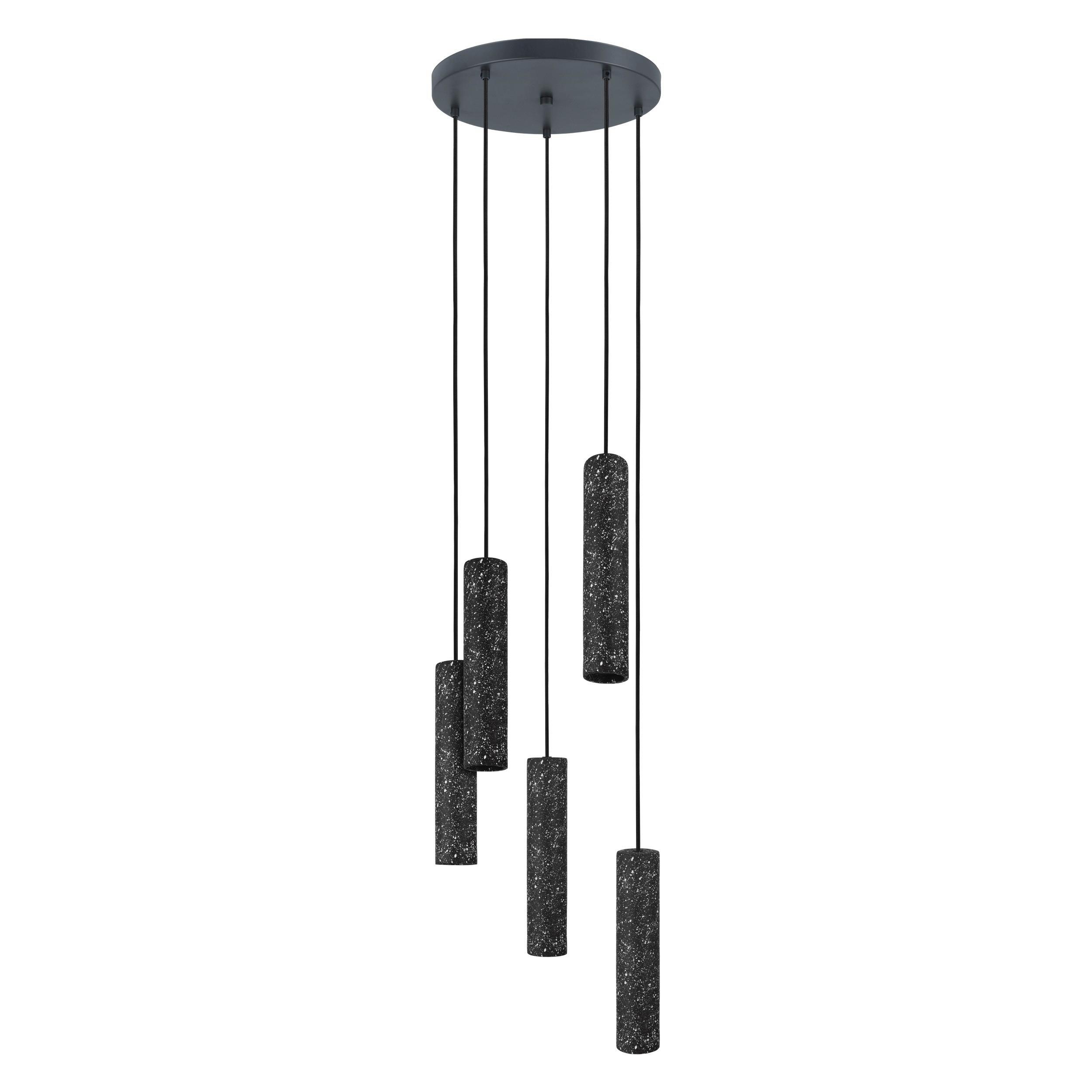 Led-hängeleuchte 39823 Mentalona - Weiss/Anthrazit, Design, Metall (36,5/150cm) - Eglo