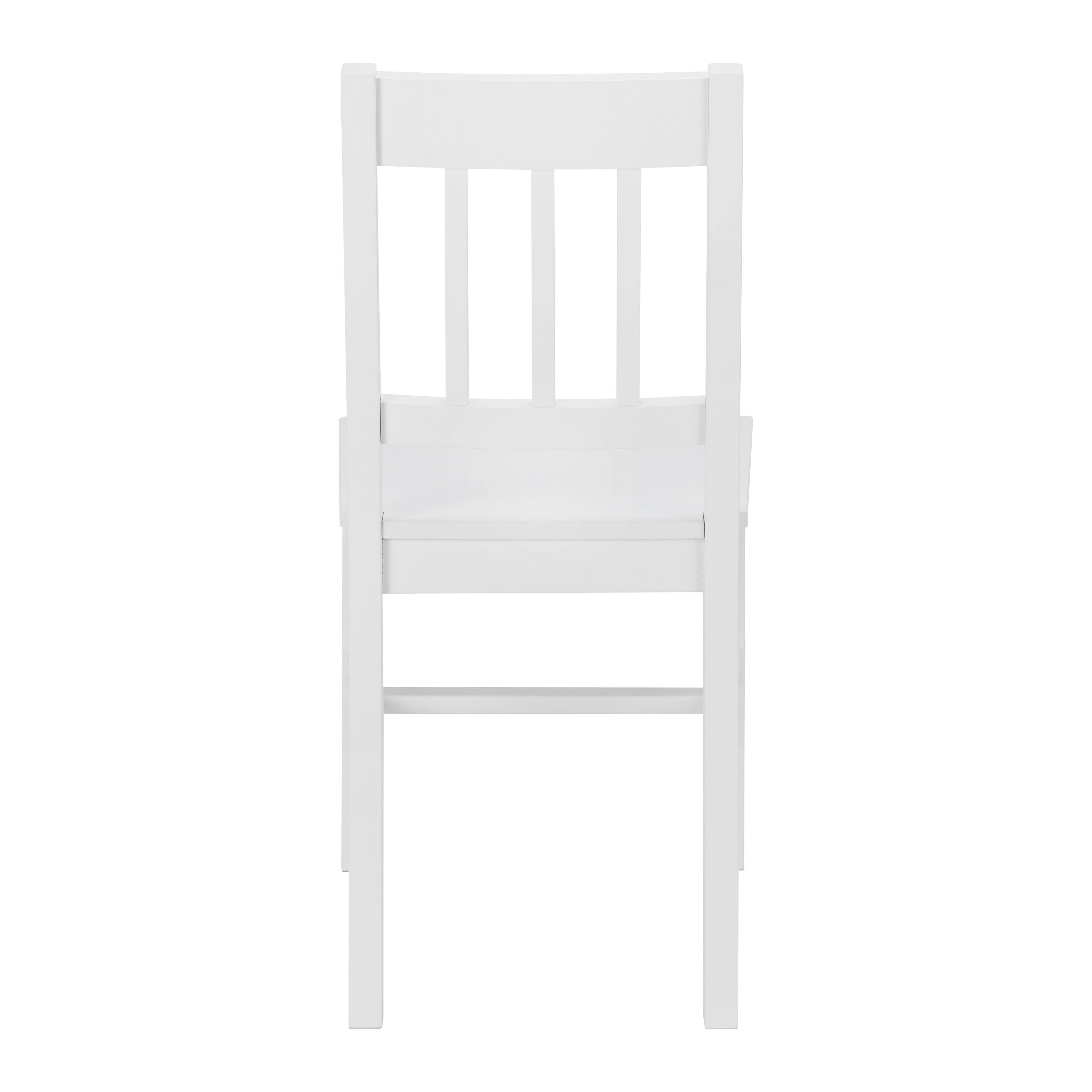 MATGRUPP AMIRA - vit, Modern, trä (118/43/75/40.5/73/86cm) - Bessagi Home