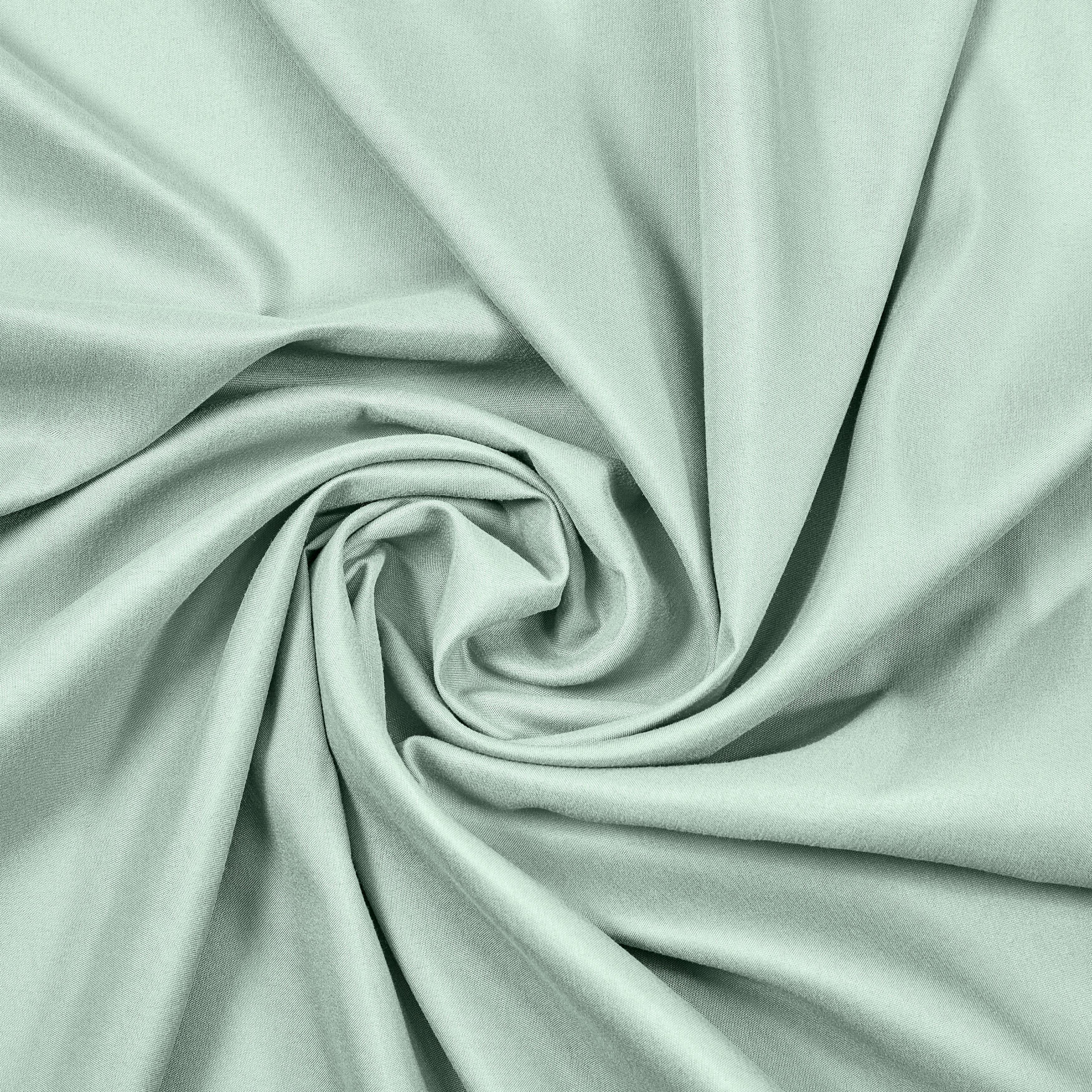 Ösenvorhang Abby Salbeigrün ca. 140x235cm - Salbeigrün, KONVENTIONELL, Textil (140/235cm) - Modern Living