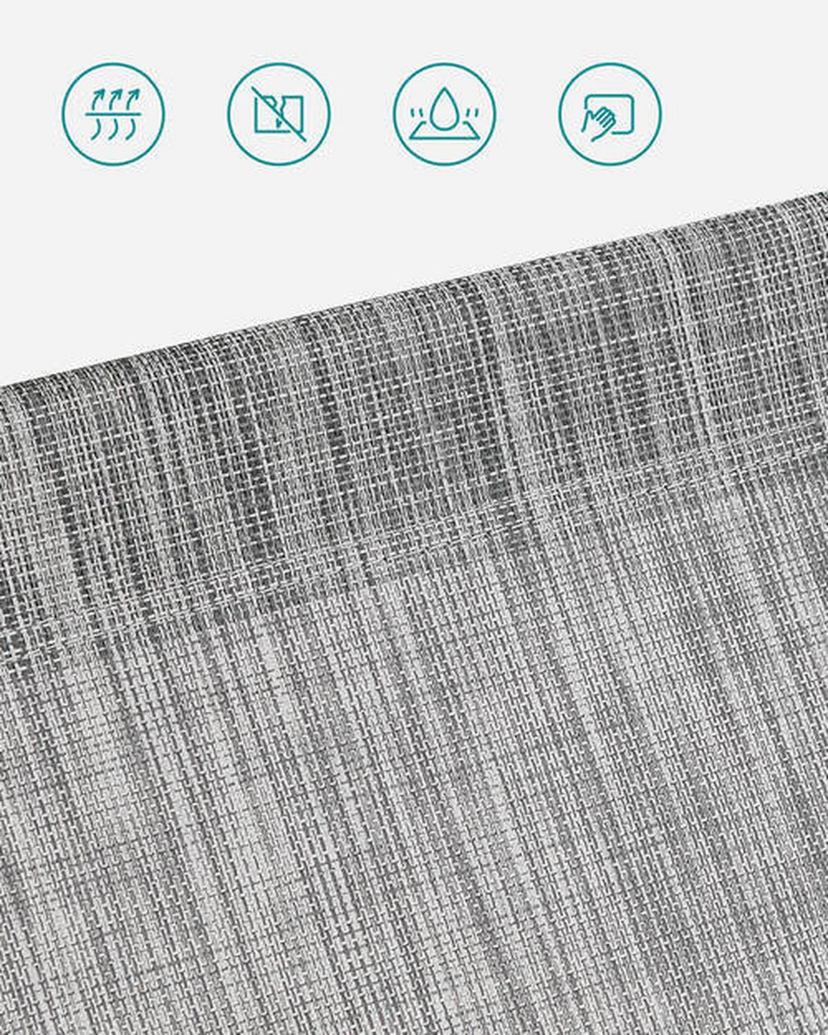 Sonnenliege Großer Liegesessel Hellgrau ca. 53x29,5x193cm - Hellgrau/Grau, Basics, Textil/Metall (53/29.5/193cm) - Modante