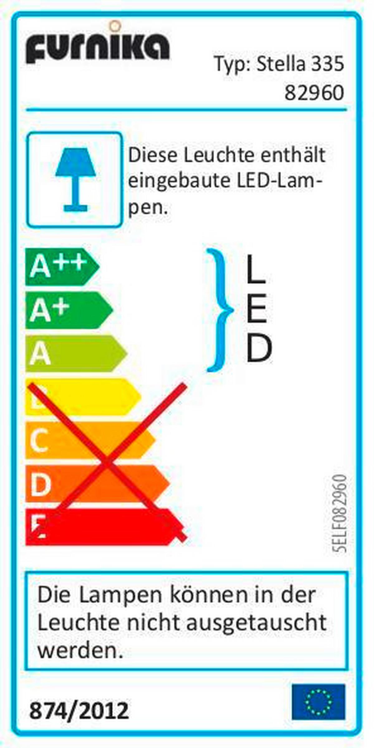 Aufbauleuchte inklusive LED - Chromfarben, Basics, Metall (34/3,5/16,5cm) - MID.YOU