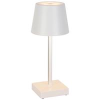 Led-dekorativna Svjetiljka Gopi - bijela/srebrne boje, Romantično / ladanjski, metal/plastika (10,5/26cm) - Modern Living