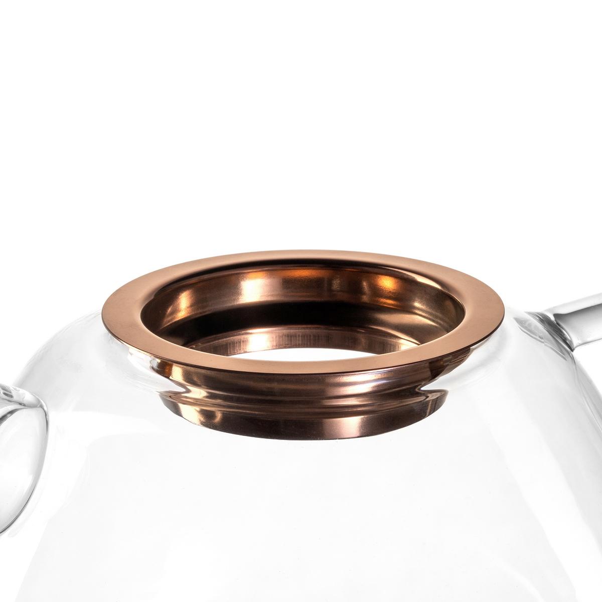 IMBRYK DO HERBATY 077384 - przejrzysty, Design, szkło (19/15,5/17,3cm) - Leonardo