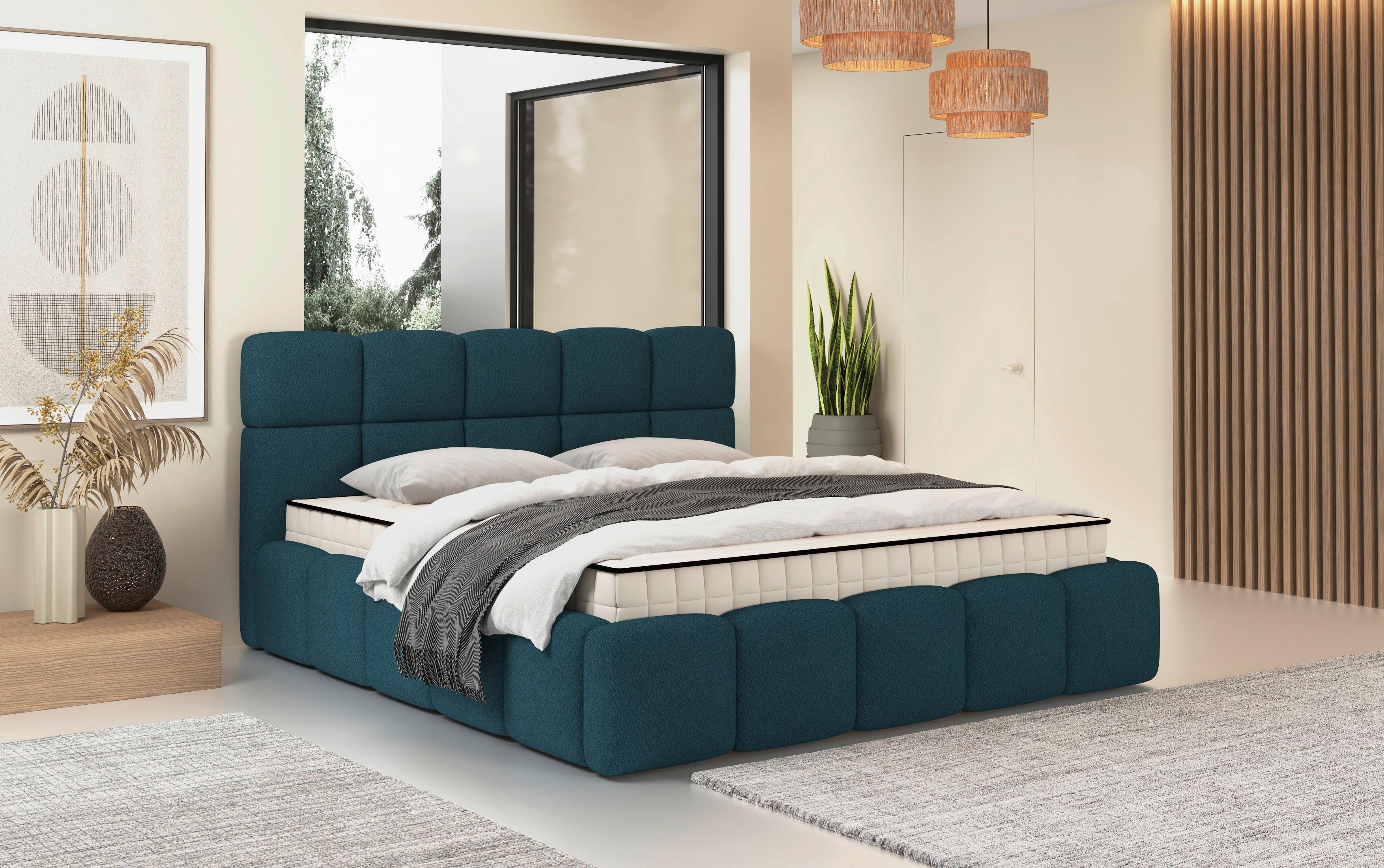 PAT TAPITAT CLOUDY - turcoaz, Trend, plastic/lemn (180/200cm) - Luca Bessoni