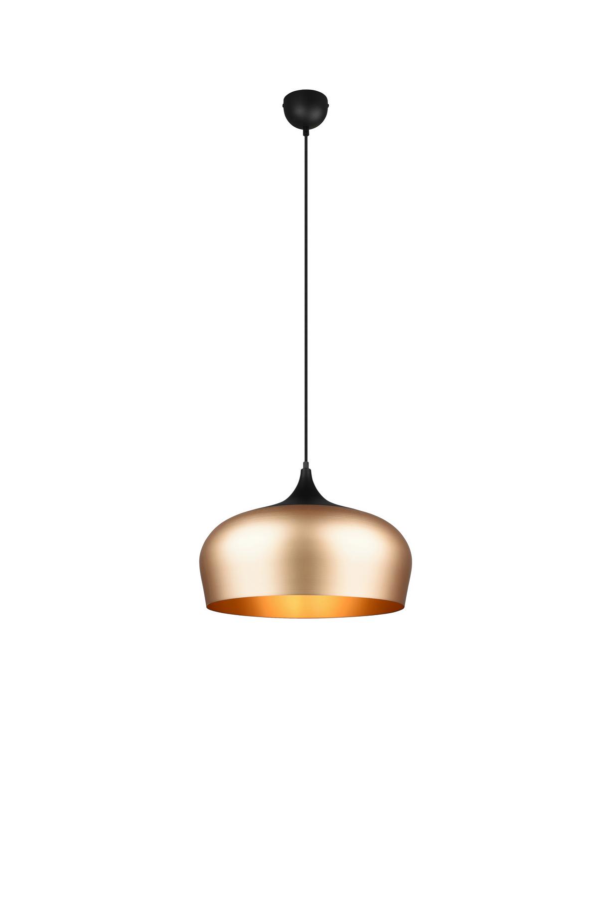 Hängeleuchte Chiron in Messingfarben max. 40 Watt - Messingfarben, LIFESTYLE, Metall (45/150cm) - Trio Leuchten