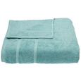 Duschtuch Melanie Aqua - Türkis, Textil (70/140cm) - Mömax modern living Duschtuch Melanie Aqua - Türkis, Textil (70/140cm) - Mömax modern living