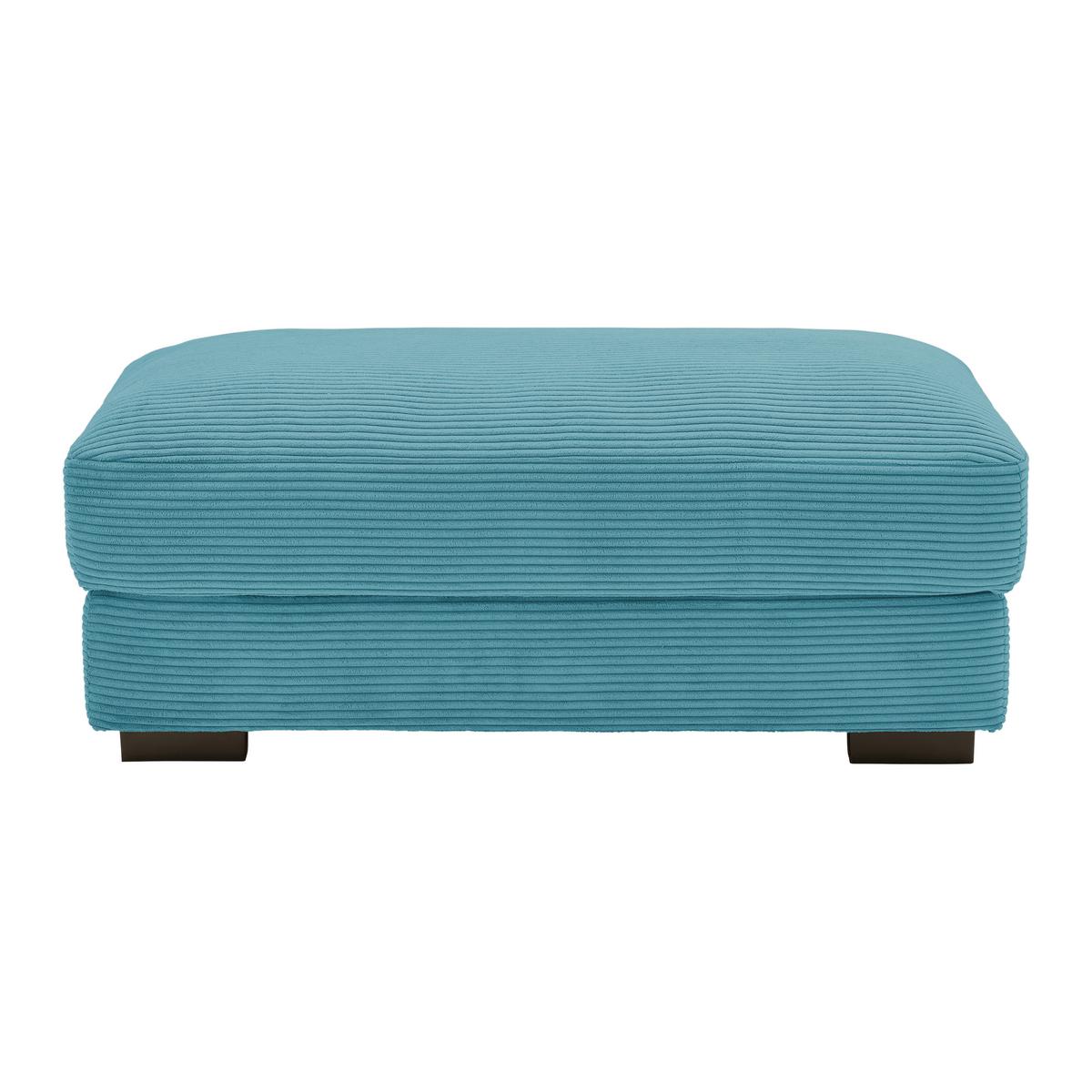 Hocker Pedro Petrol - Petrol, MODERN, Textil (60/46/110cm) - Mömax
