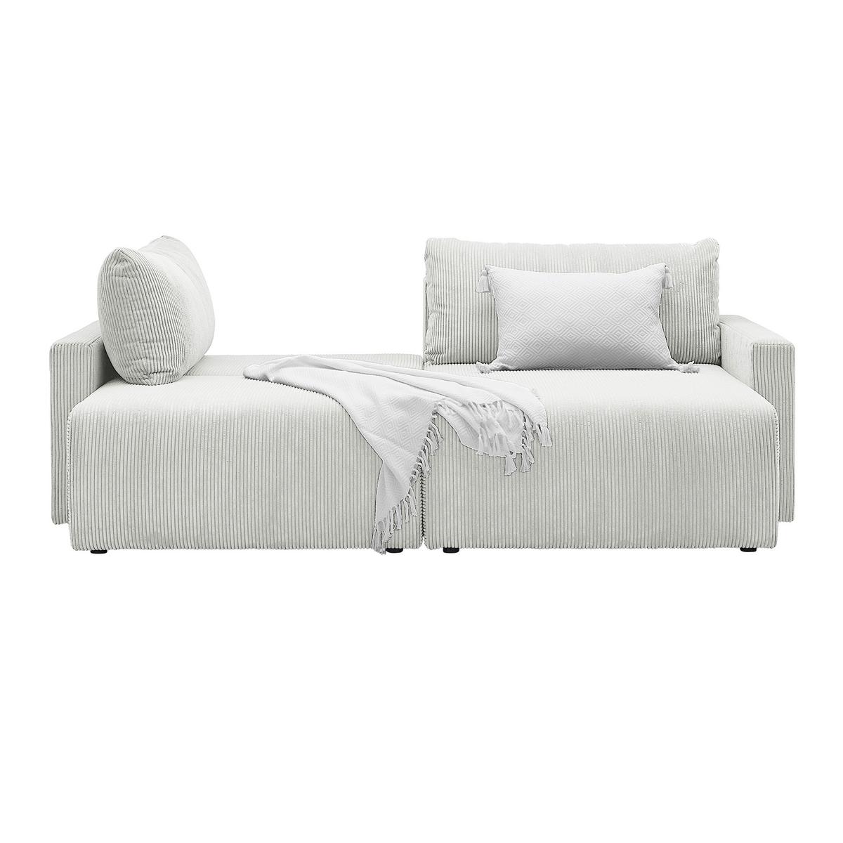 Coltar DIOS - bej, Modern, lemn/metal (228/91/146cm) - Best Price