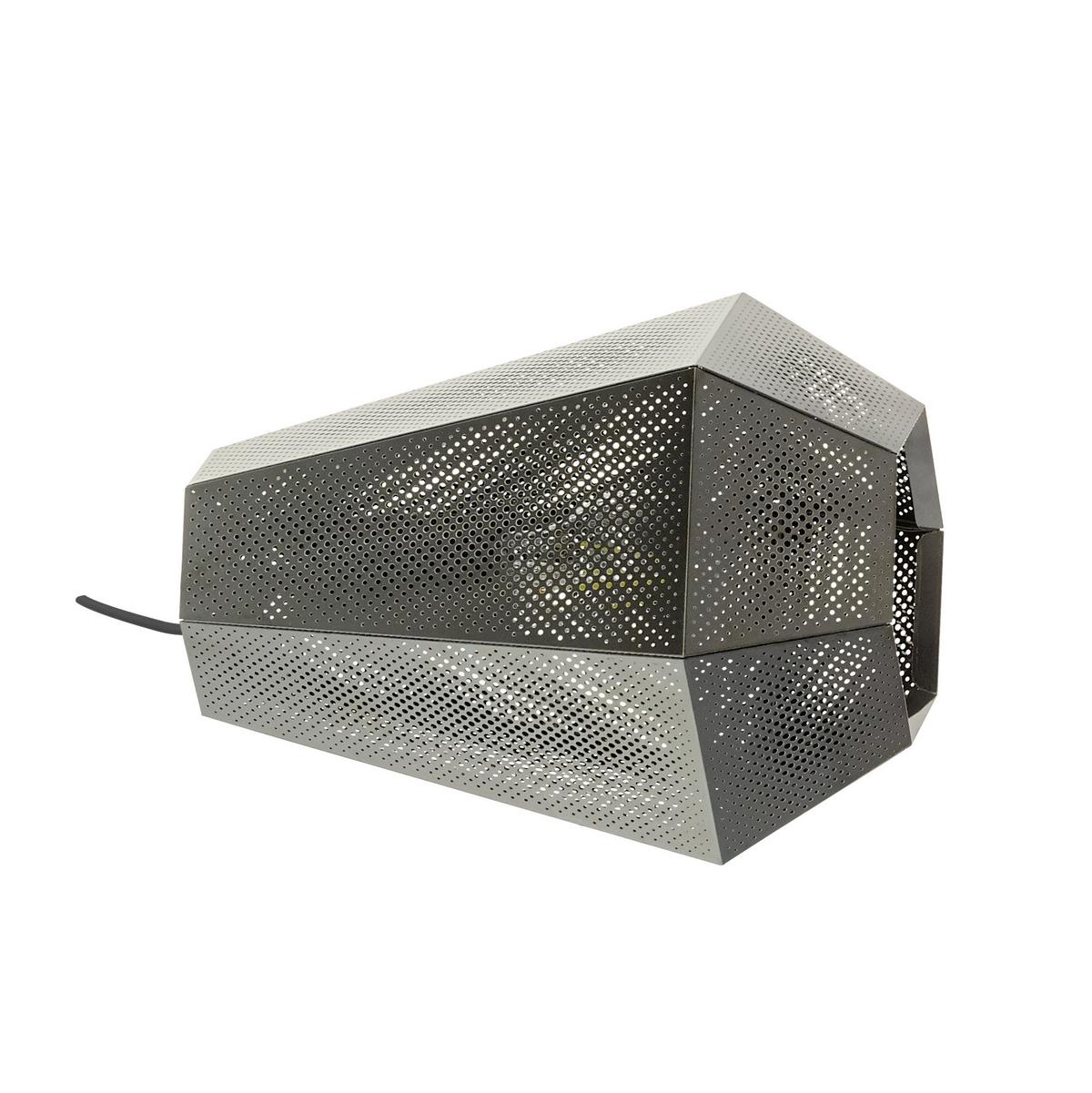 Tischleuchte 43225* Chiavica - Nickelfarben, Design, Metall (25/17,5/20,5cm) - Eglo