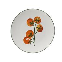 Tanjur Plitki Lori Ø/v: 20,2x2,3 Cm - bijela/crvena, Basics, keramika (20,2/2,3cm)