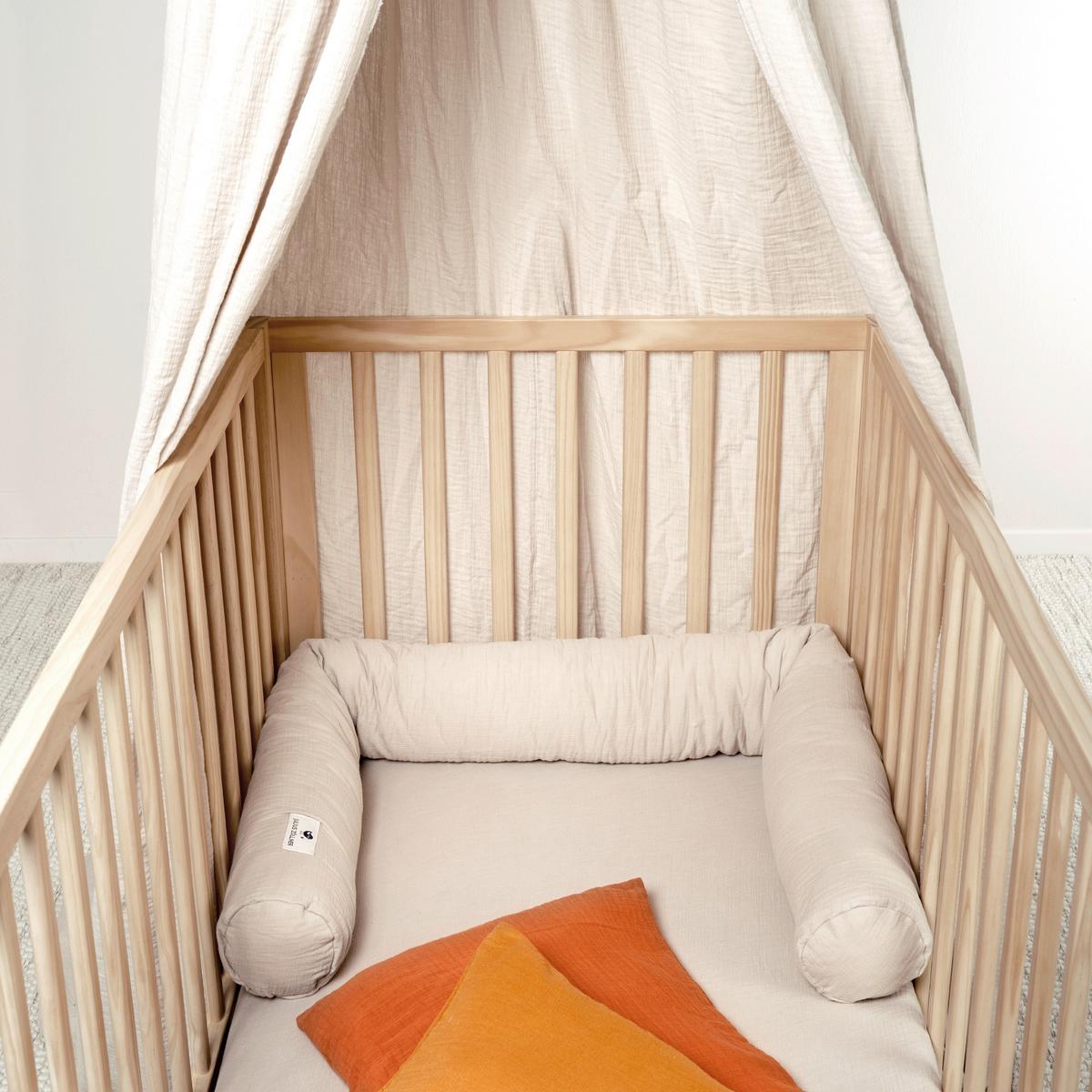 OCHRANIACZ DO ŁÓŻECZKA MUSSELIN SAND - Basics (180cm) - Julius Zöllner