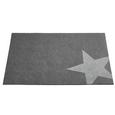 Tischset Star in Weiß, Grau - Dunkelgrau/Hellgrau, Textil (30/45cm) - MÖMAX modern living
