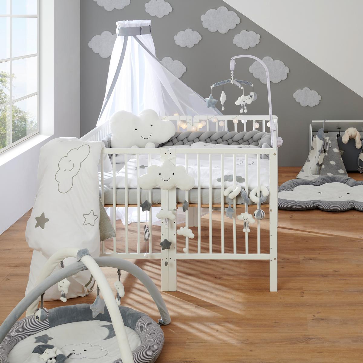 ZESTAW ROZSZERZAJĄCY ALEX - kolor naturalny, Basics, drewno/tkanina (120/3/5cm) - My Baby Lou