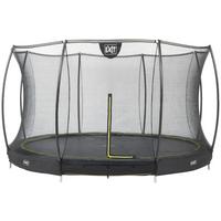 Trampolin Exit Schwarz ø ca. 427cm - Schwarz, KONVENTIONELL, Kunststoff/Metall (427/203cm) - EXIT Toys