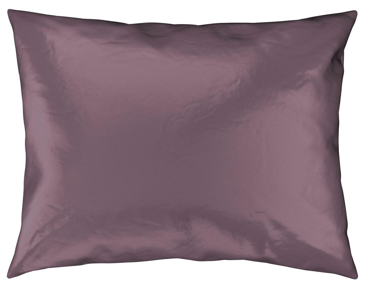 Bettwäsche Bio-Sophia Uni Lila ca. 140x200cm - Lila, Natur, Textil (140/200cm) - ecoTree