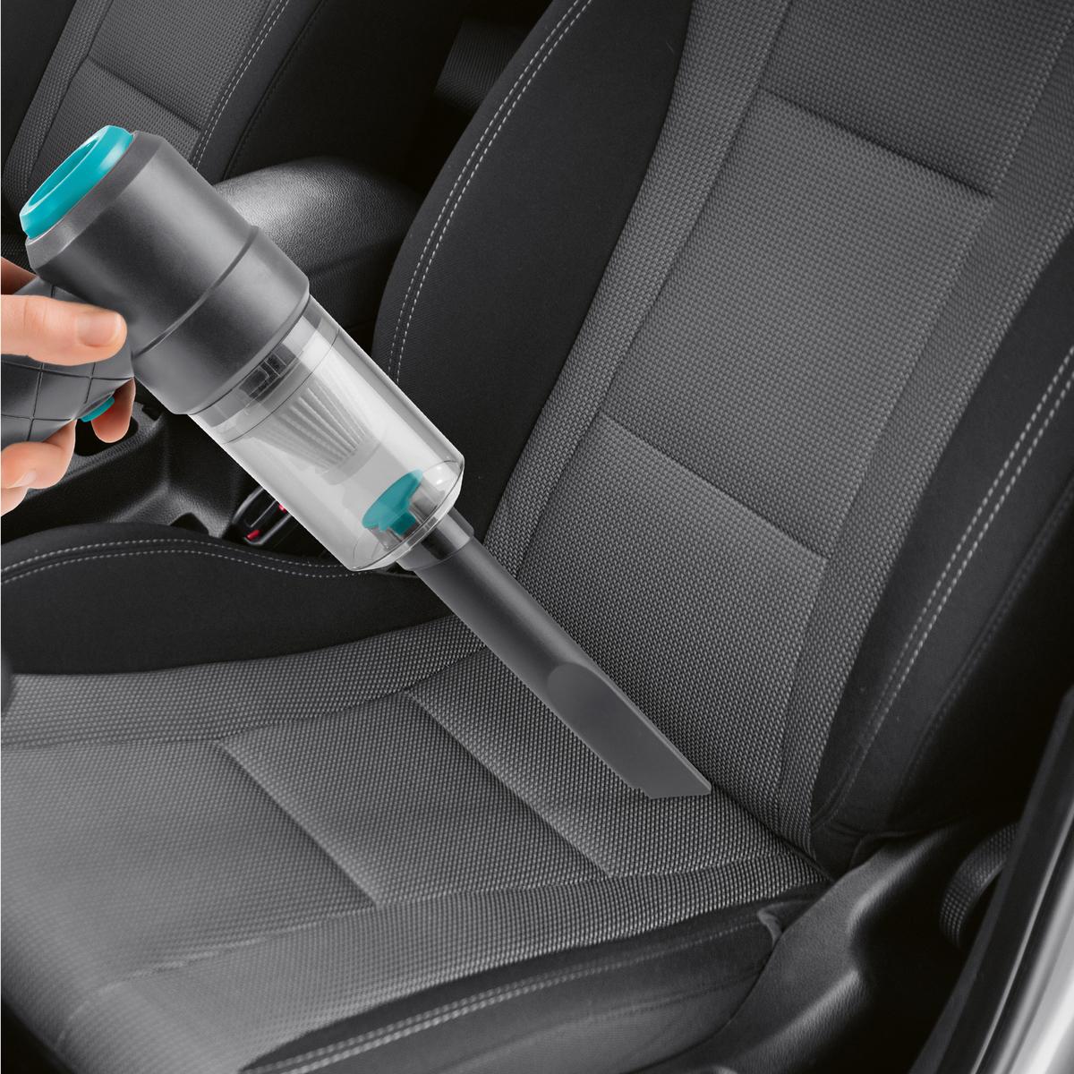 Akku-Handstaubsauger Cleanmaxx max. 40 Watt - Blau/Grau, Kunststoff/Metall (33,5/17,5/5,5cm)