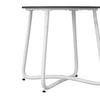 SIDOBORD TRÄDGÅRD PINE - vit/mörkgrå, Modern, metall/plast (50/49,5/50cm) - Bessagi Garden