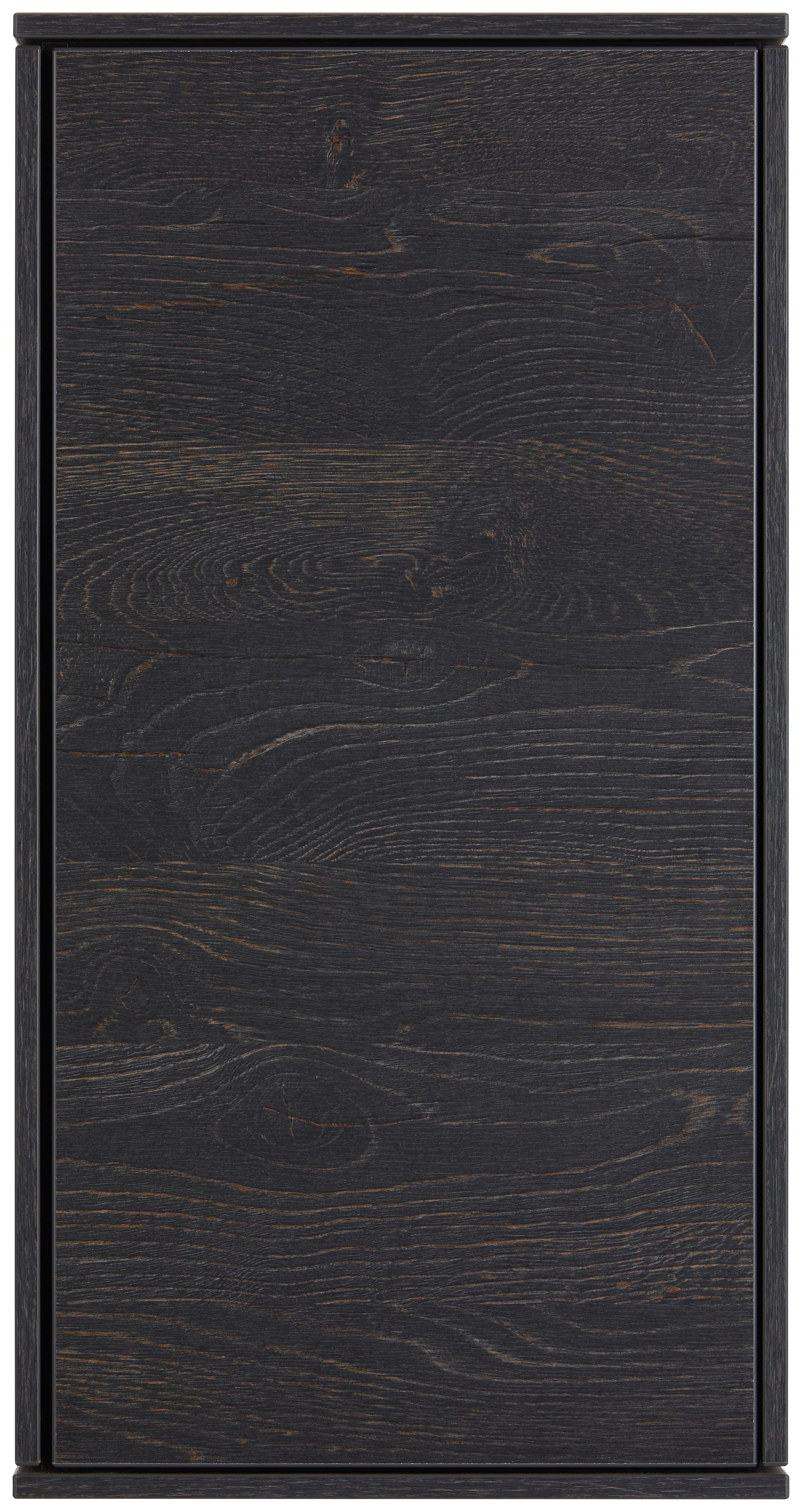 Hängeelement Aarhus in Anthrazit - Anthrazit/Schwarz, MODERN, Holzwerkstoff/Metall (38/73/37cm) - Premium Living