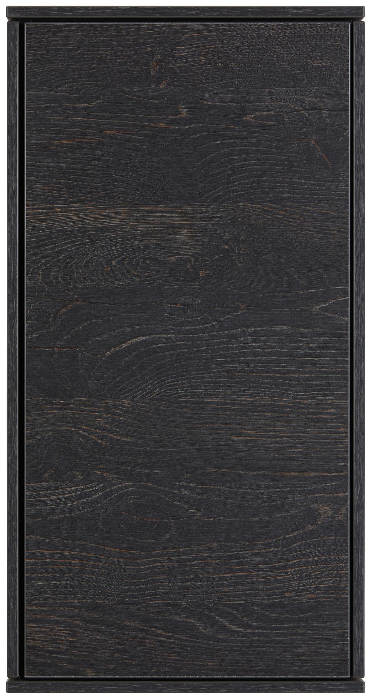 Hängeelement Aarhus in Anthrazit - Anthrazit/Schwarz, MODERN, Holzwerkstoff/Metall (38/73/37cm) - Premium Living