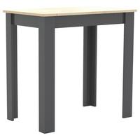 Jedilna Miza Esal, Hrast - medeni hrast, Moderno, leseni material (80/76/50cm) - MID.YOU