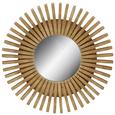 Wandspiegel in Naturfarben - Naturfarben, LIFESTYLE, Glas/Holz (70/70/7cm) - Premium Living